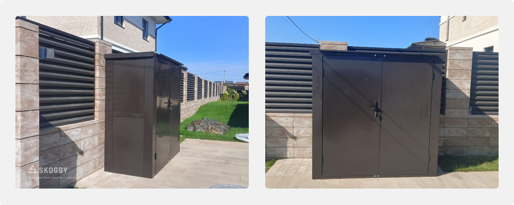 Уличный шкаф SKOGGY с распашными дверьми
