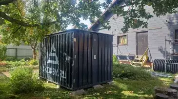 Хозблок для вещей в графитовом цвете с логотипом SKOGGY в дер. Яковлевская, Орехово-Зуевский г.о, МО