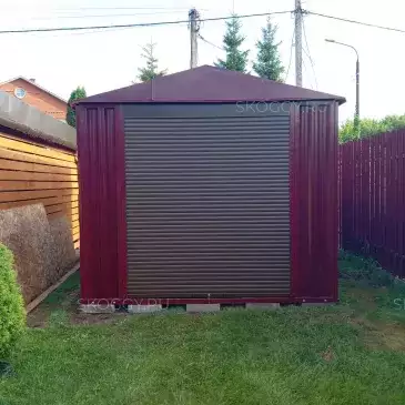 Просторный хозблок с рольставнями в деревню Лешково